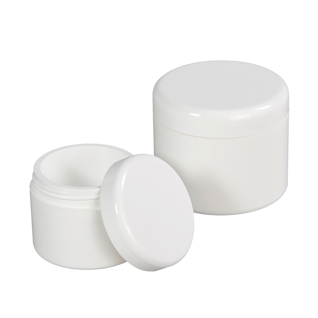 Box cosmetic cream PP 125 ml white